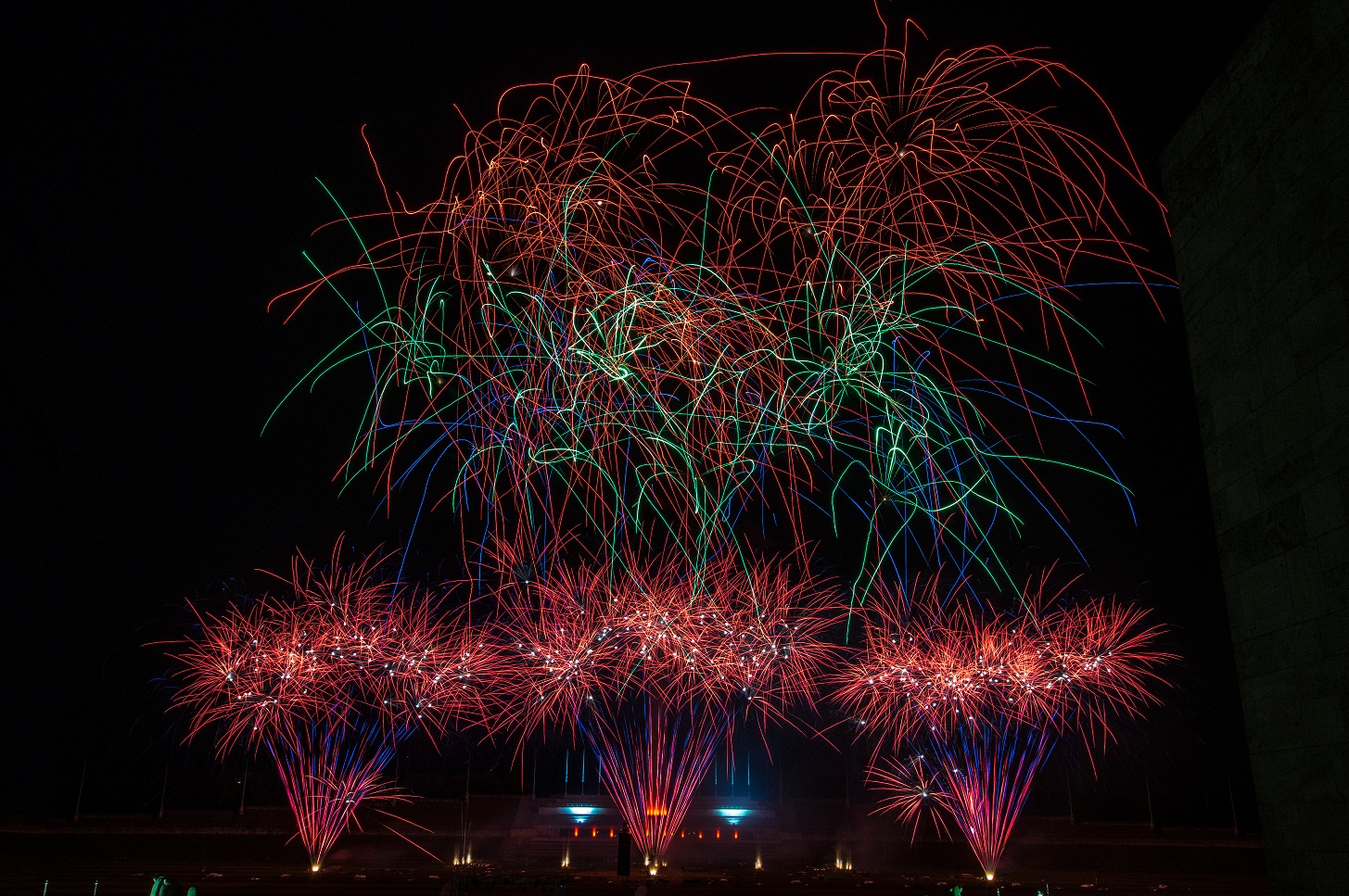 Pyronale Feuerwerk